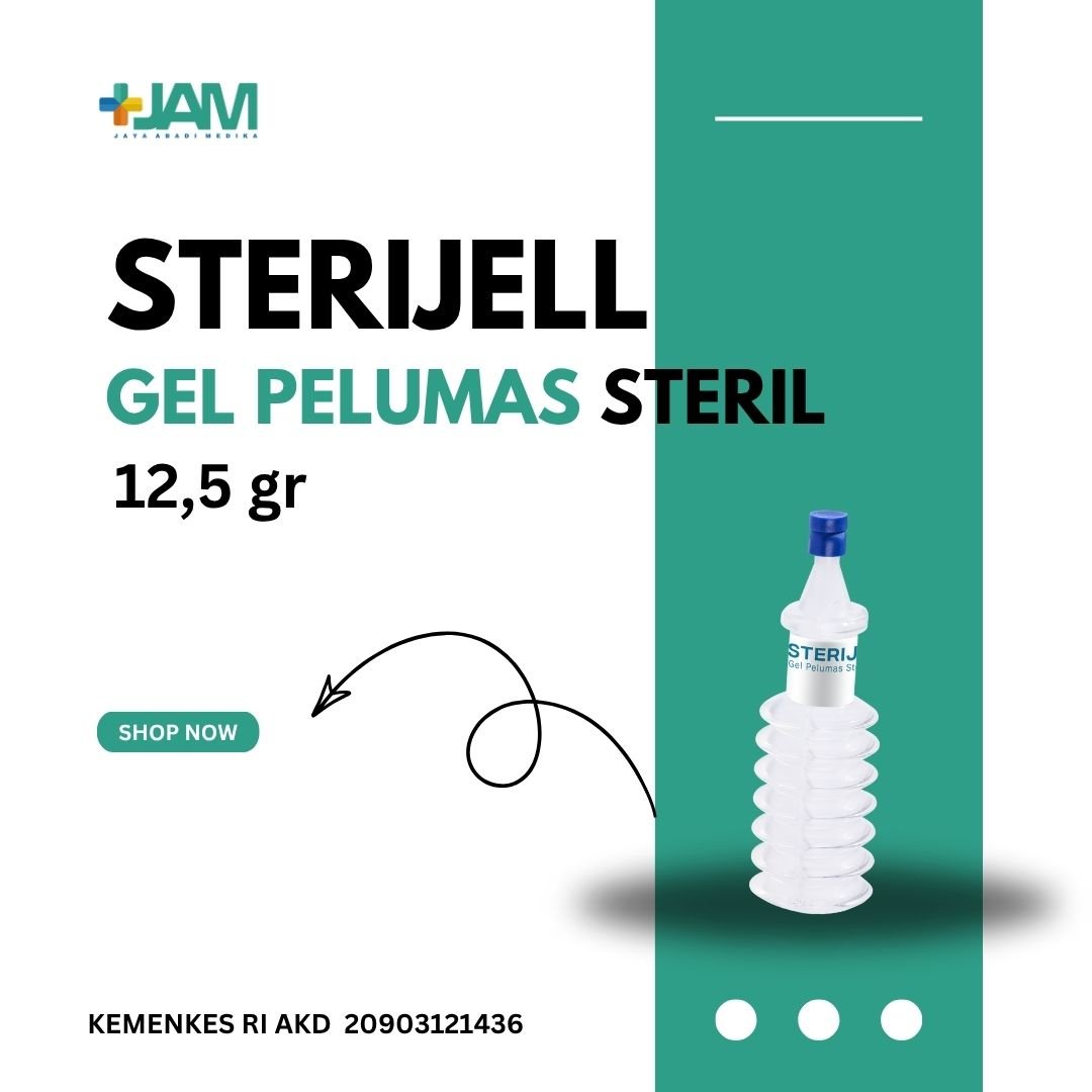 STERIJELL Gel Pelumas Steril 12.5 Gram