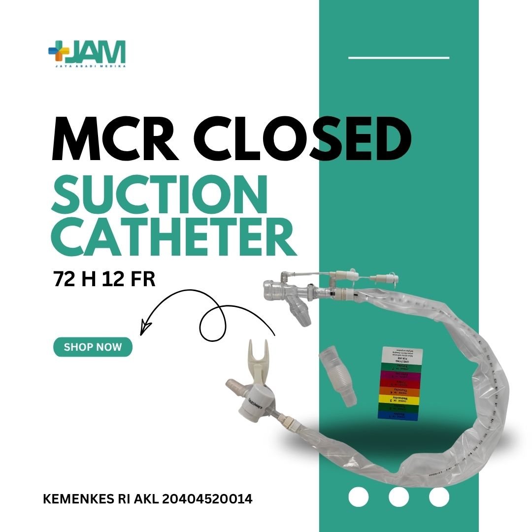 MCR Closed Suction Catheter 72 H - 12FR