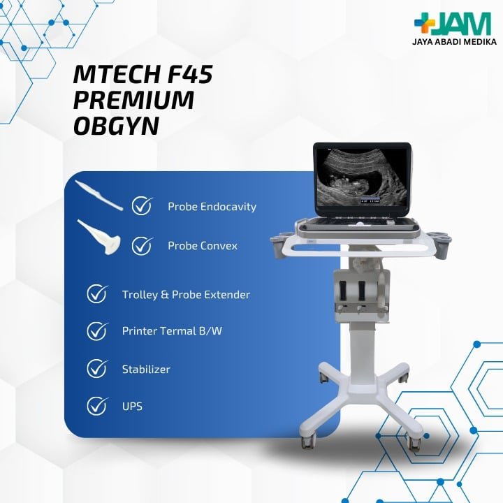 MTECH D8 Ultrasound Diagnostic System USG OBGYN 3D/4D COLOUR DOPPLER PREMIUM (F LIVE TECHNOLOGY)