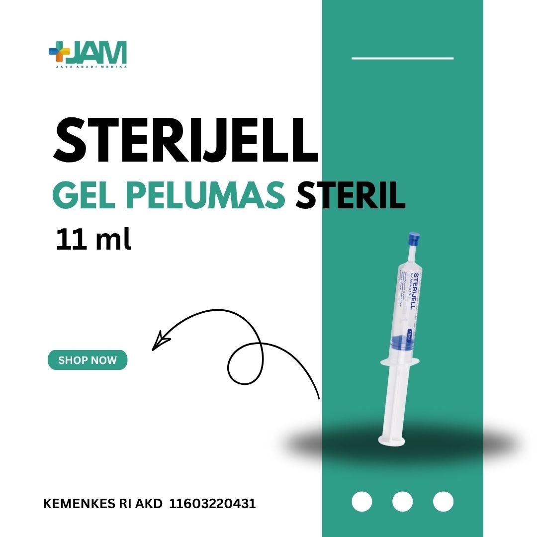 STERIJELL Gel Pelumas Steril 11 ML
