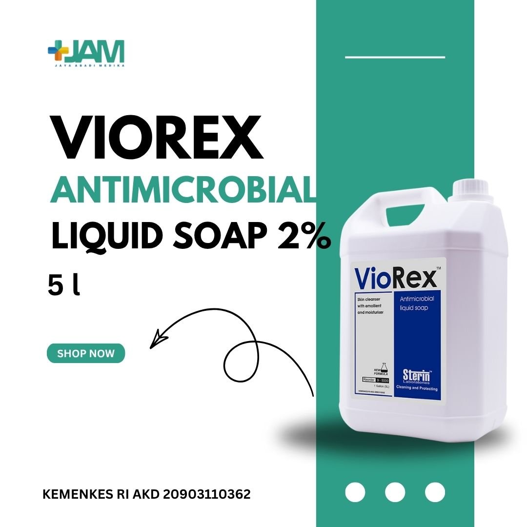 VIOREX Antimicrobial Liquid Soap 2% 5 Liter